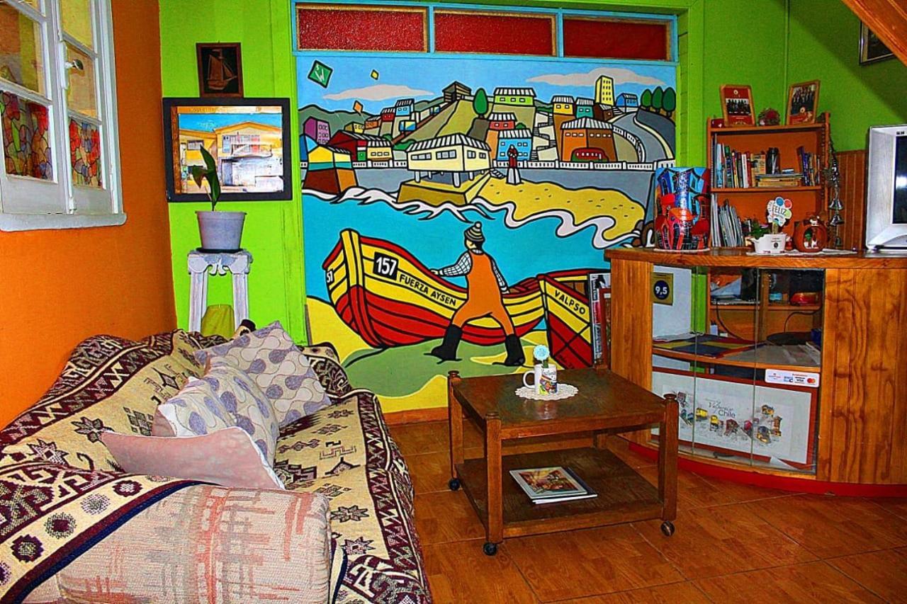 Hostal Destino Bellavista Valparaíso Eksteriør bilde